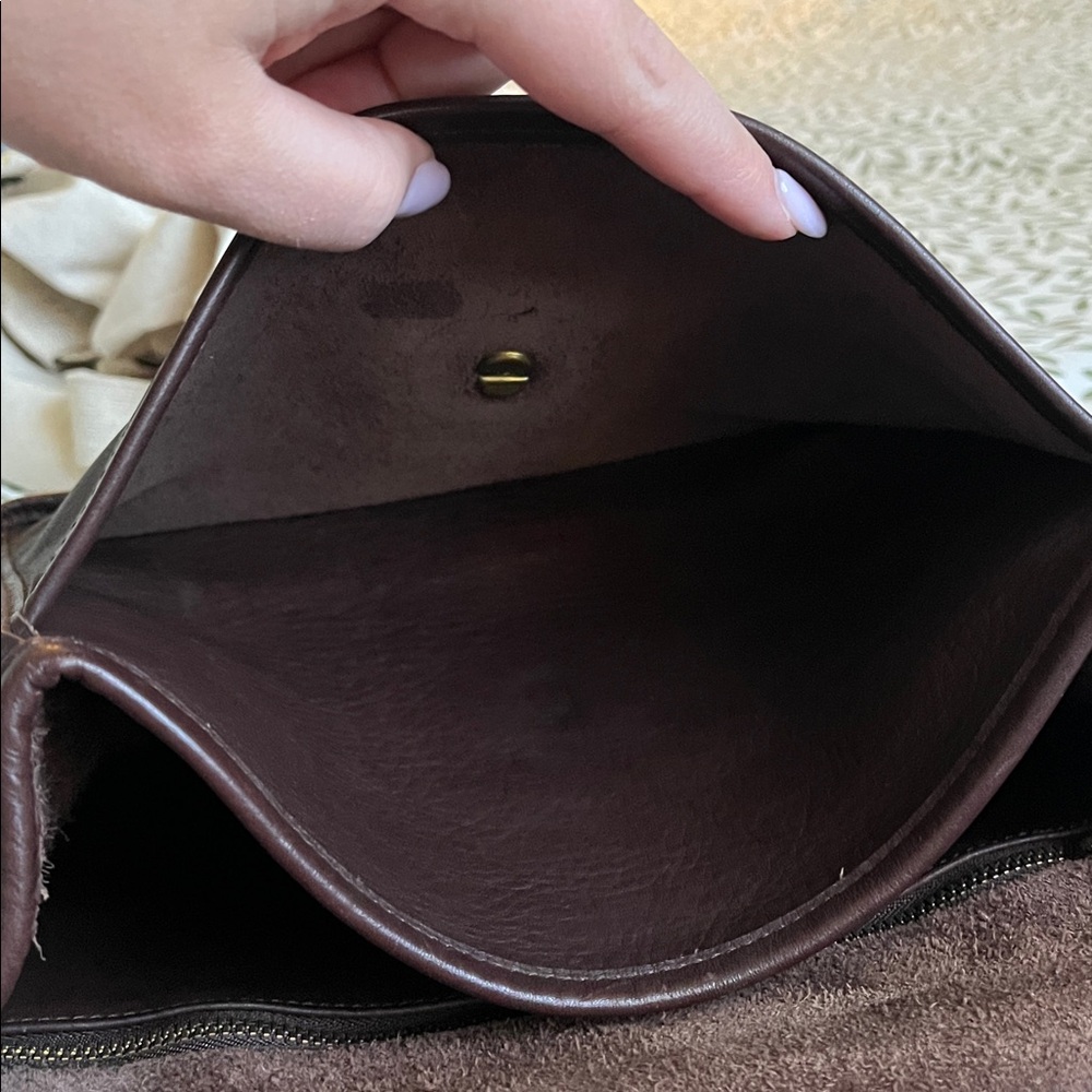 Vintage Coach Willis Top Leather Satchel - Picture 10 of 13